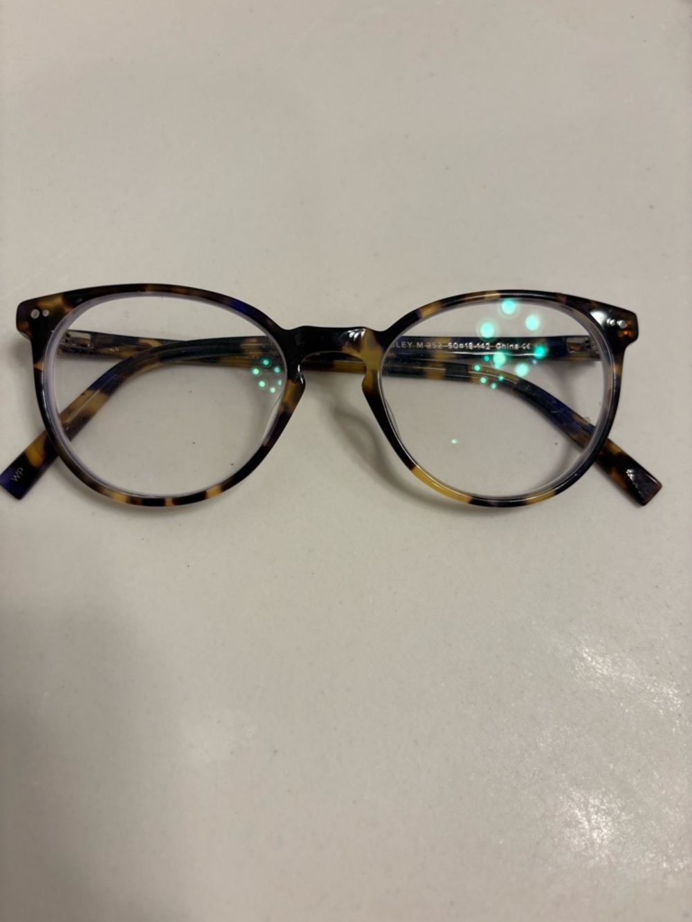 Tortoiseshell Round warby Parker Blakeley Glasses